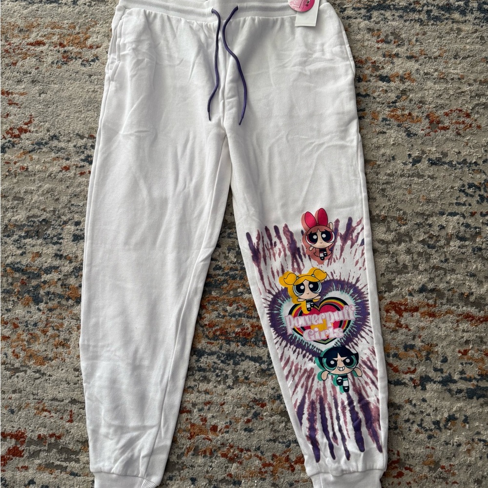 White Joggers